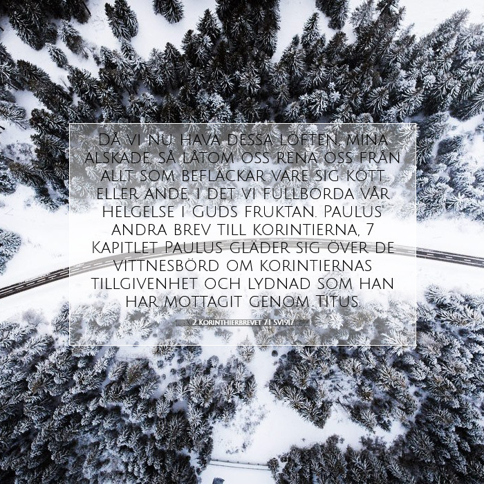 2 Korinthierbrevet 7:1
