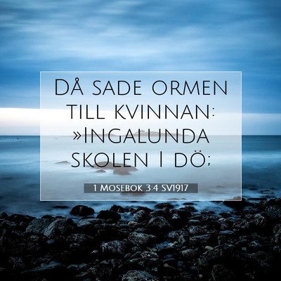 1 Mosebok 3:4 Bibelvers Förklarad
