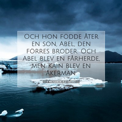 1 Mosebok 4:2 Bibelvers Förklarad