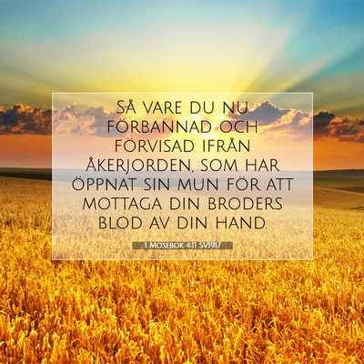 1 Mosebok 4:11 Bibelvers Förklarad