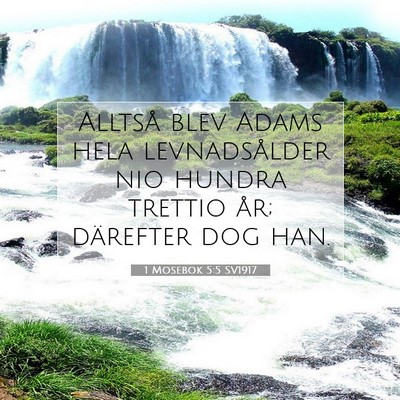 1 Mosebok 5:5 Bibelvers Förklarad