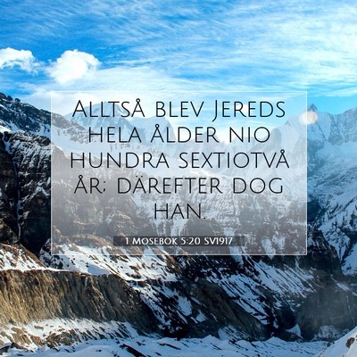 1 Mosebok 5:20 Bibelvers Förklarad