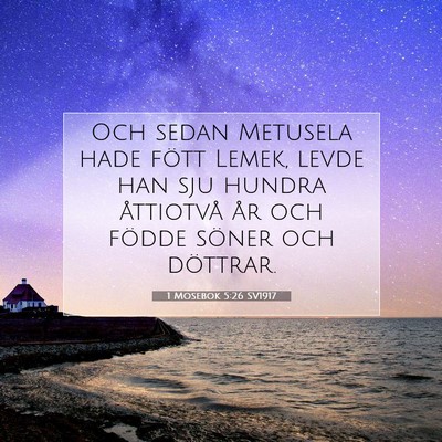 1 Mosebok 5:26 Bibelvers Förklarad