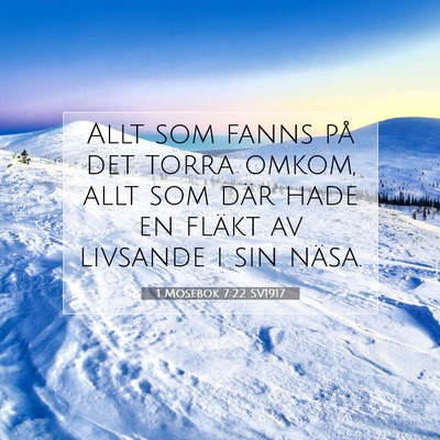 1 Mosebok 7:22 Bibelvers Förklarad