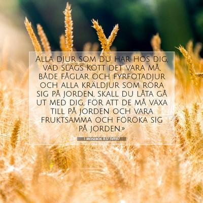 1 Mosebok 8:17 Bibelvers Förklarad