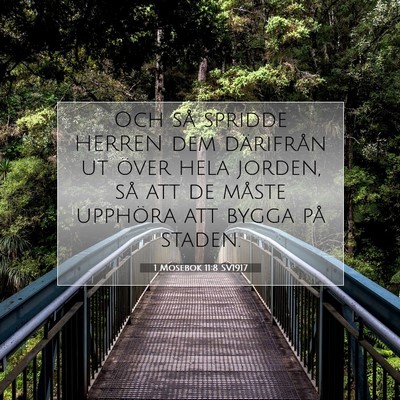 1 Mosebok 11:8 Bibelvers Förklarad