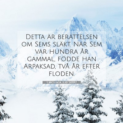 1 Mosebok 11:10 Bibelvers Förklarad