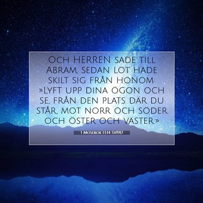 1 Mosebok 13:14 Bibelvers Förklarad