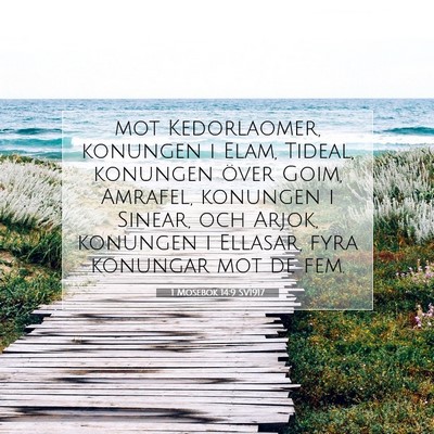 1 Mosebok 14:9 Bibelvers Förklarad