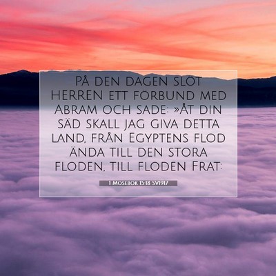 1 Mosebok 15:18 Bibelvers Förklarad