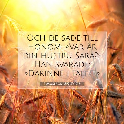1 Mosebok 18:9 Bibelvers Förklarad
