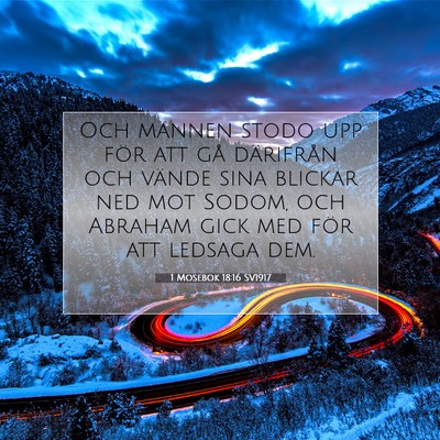 1 Mosebok 18:16 Bibelvers Förklarad