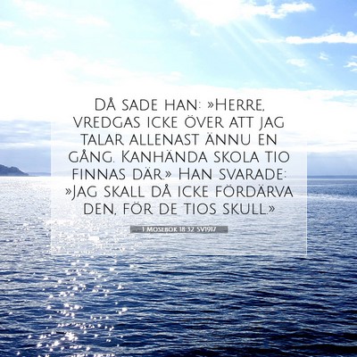 1 Mosebok 18:32 Bibelvers Förklarad