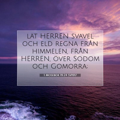 1 Mosebok 19:24 Bibelvers Förklarad