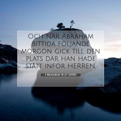 1 Mosebok 19:27 Bibelvers Förklarad