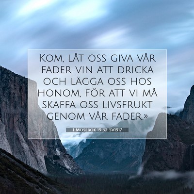 1 Mosebok 19:32 Bibelvers Förklarad