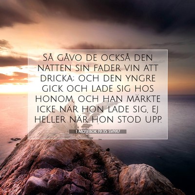1 Mosebok 19:35 Bibelvers Förklarad
