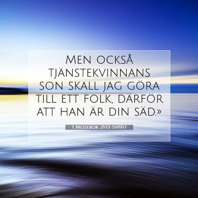 1 Mosebok 21:13 Bibelvers Förklarad