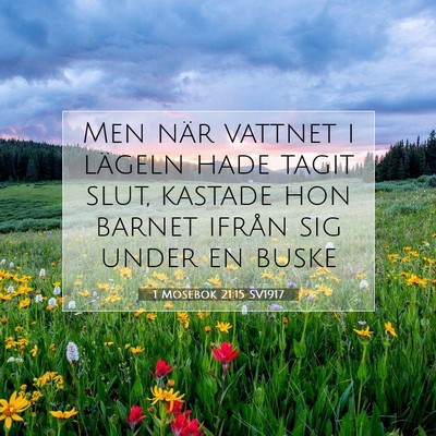 1 Mosebok 21:15 Bibelvers Förklarad