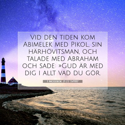1 Mosebok 21:22 SV1917 Bild av bibelvers