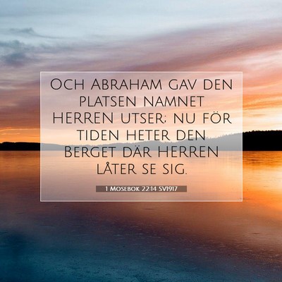 1 Mosebok 22:14 Bibelvers Förklarad