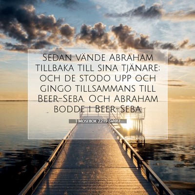 1 Mosebok 22:19 Bibelvers Förklarad