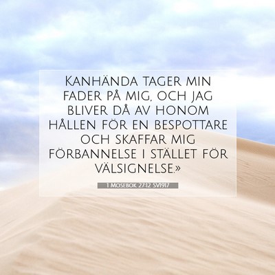 1 Mosebok 27:12 Bibelvers Förklarad