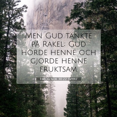 1 Mosebok 30:22 SV1917 Bild av bibelvers