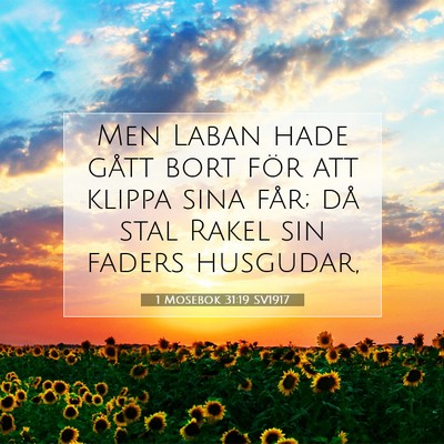 1 Mosebok 31:19 Bibelvers Förklarad