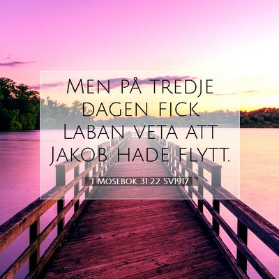 1 Mosebok 31:22 Bibelvers Förklarad