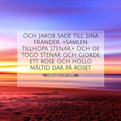 1 Mosebok 31:46 Bibelvers Förklarad