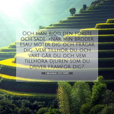 1 Mosebok 32:17 Bibelvers Förklarad
