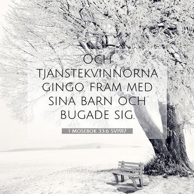 1 Mosebok 33:6 Bibelvers Förklarad