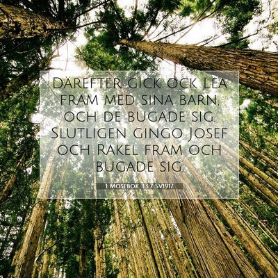 1 Mosebok 33:7 Bibelvers Förklarad