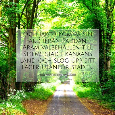 1 Mosebok 33:18 Bibelvers Förklarad