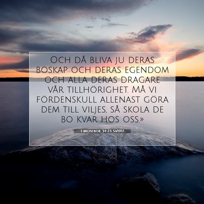 1 Mosebok 34:23 Bibelvers Förklarad