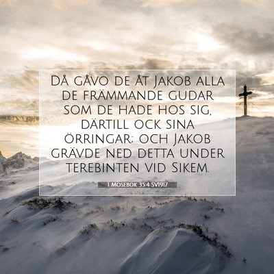 1 Mosebok 35:4 Bibelvers Förklarad