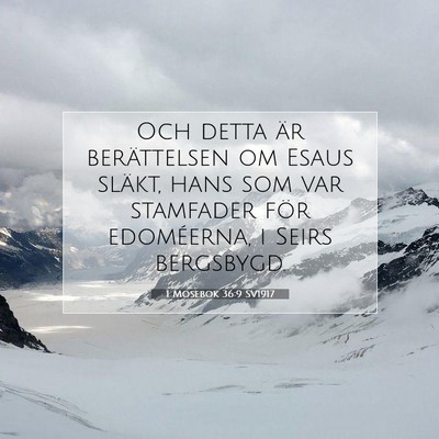 1 Mosebok 36:9 Bibelvers Förklarad