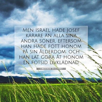 1 Mosebok 37:3 Bibelvers Förklarad