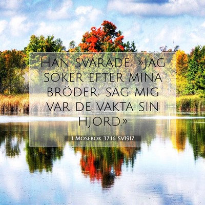 1 Mosebok 37:16 Bibelvers Förklarad