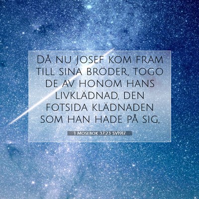 1 Mosebok 37:23 Bibelvers Förklarad