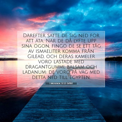 1 Mosebok 37:25 Bibelvers Förklarad