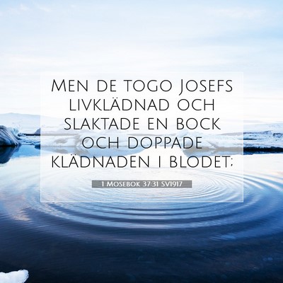 1 Mosebok 37:31 Bibelvers Förklarad