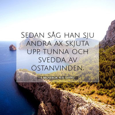 1 Mosebok 41:6 Bibelvers Förklarad