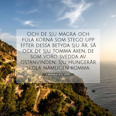 1 Mosebok 41:27 Bibelvers Förklarad