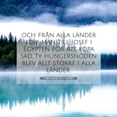 1 Mosebok 41:57 Bibelvers Förklarad