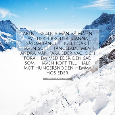 1 Mosebok 42:19 Bibelvers Förklarad