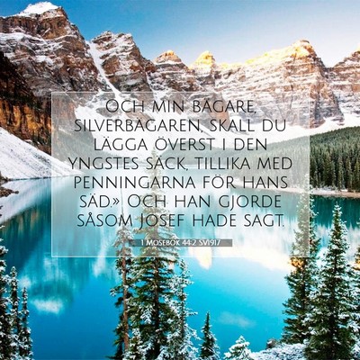 1 Mosebok 44:2 Bibelvers Förklarad