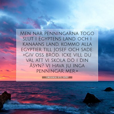 1 Mosebok 47:15 Bibelvers Förklarad