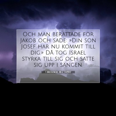 1 Mosebok 48:2 Bibelvers Förklarad